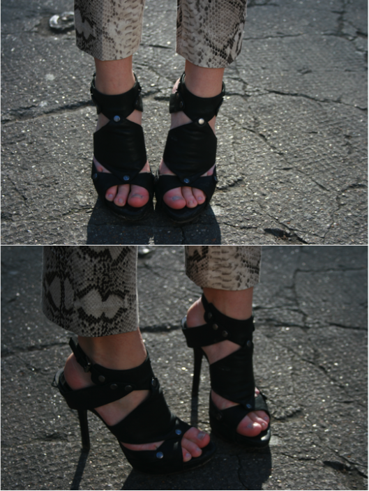 dior gladiator heels
